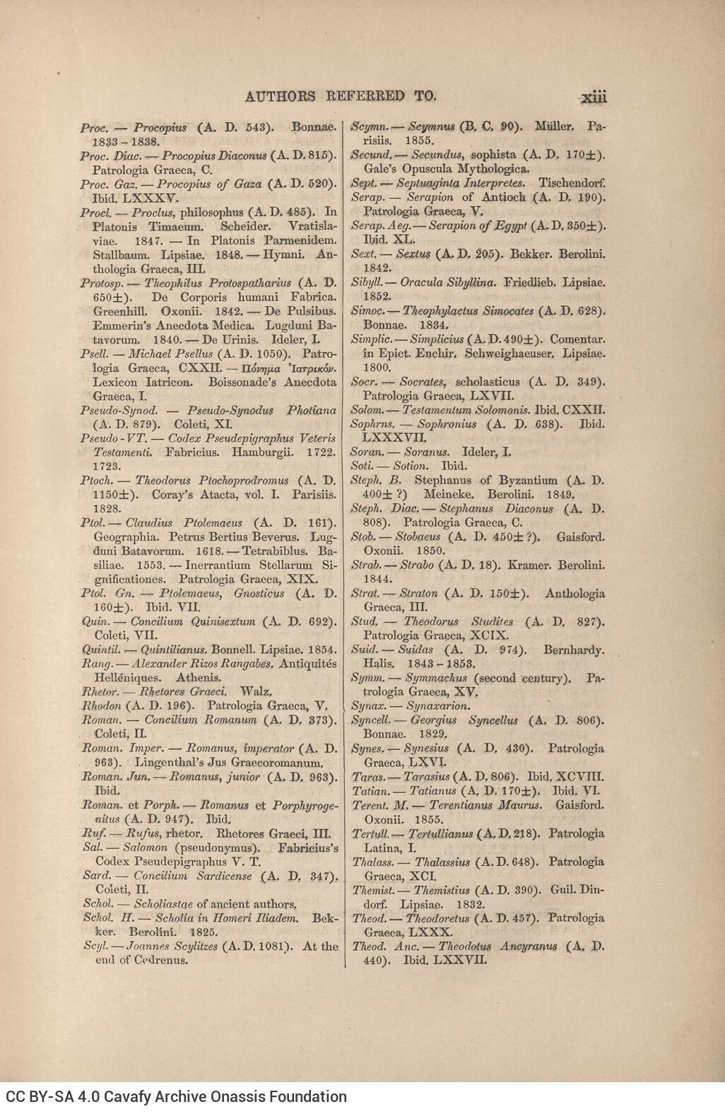 27,5 x 18 εκ. 4 σ. χ.α. + [XV] σ. + 1188 σ. + 4 σ. χ.α., όπου στο φ. 2 χειρόγραφη αφιέρωσ�